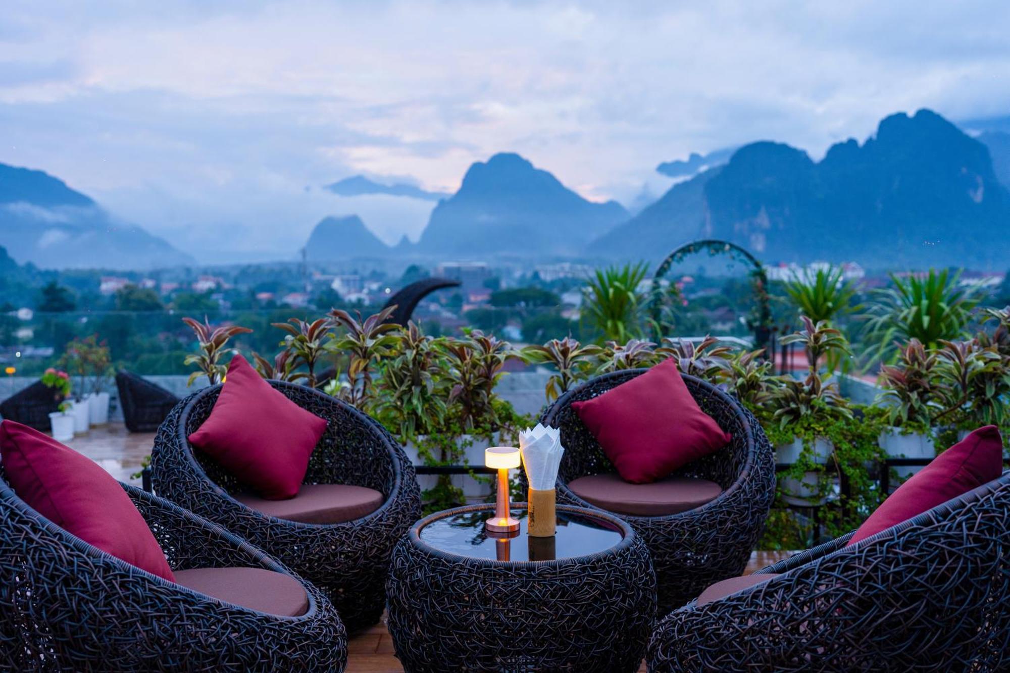 S Vangvieng Boutique Hotel Vang Vieng Luaran gambar