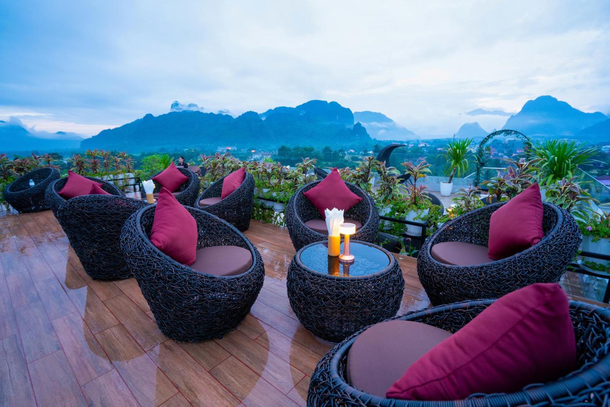 S Vangvieng Boutique Hotel Vang Vieng Luaran gambar