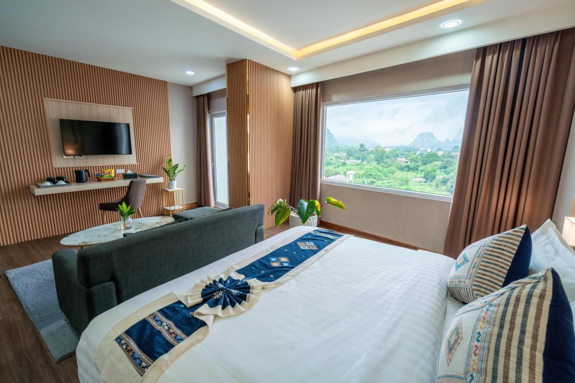 S Vangvieng Boutique Hotel Vang Vieng Luaran gambar