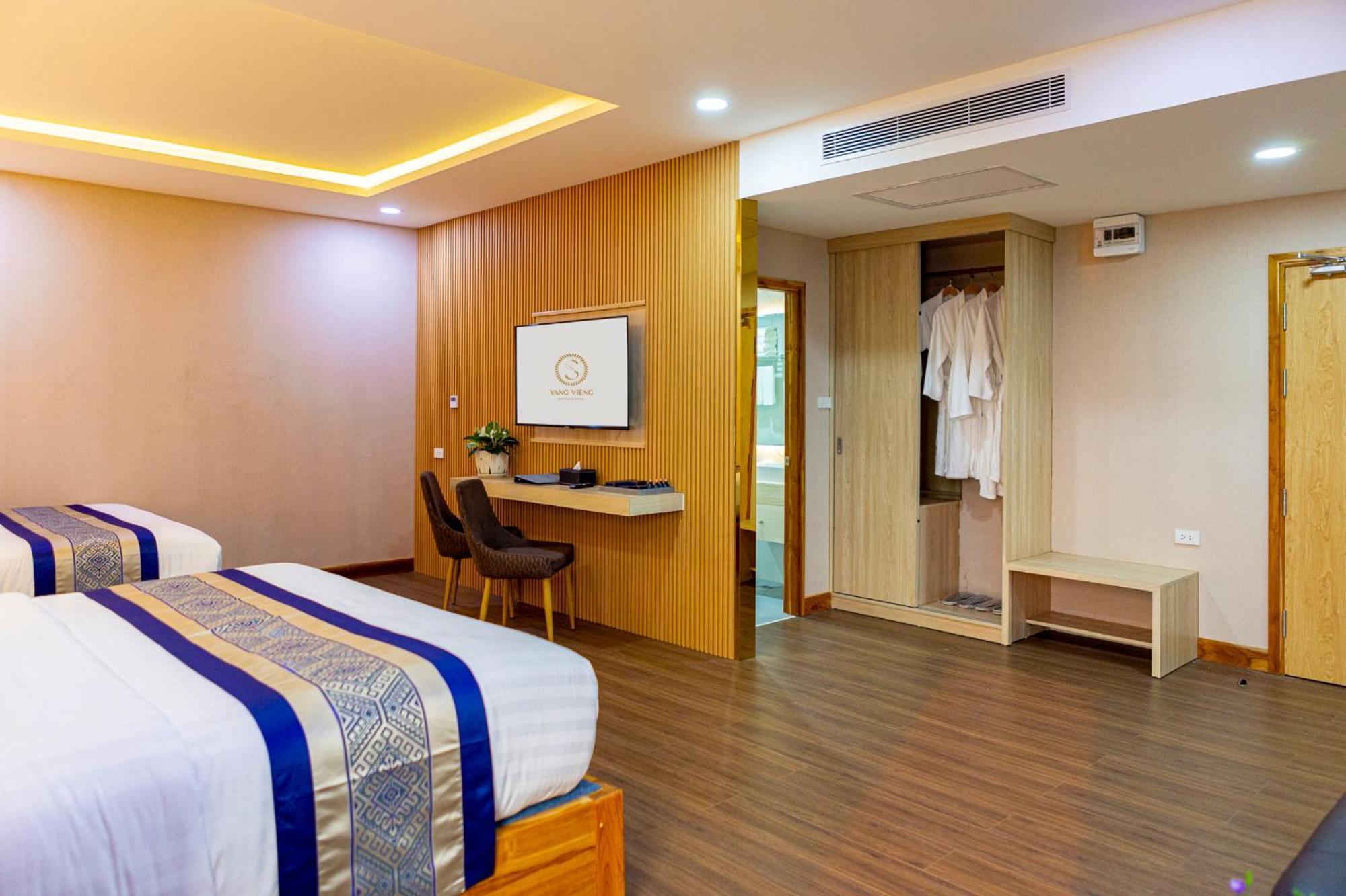S Vangvieng Boutique Hotel Vang Vieng Luaran gambar